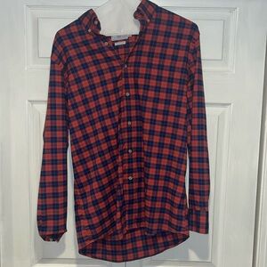 Southern Tide plaid button up